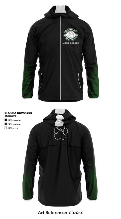 Suwannee Soccer 6092449 Windbreaker - 3