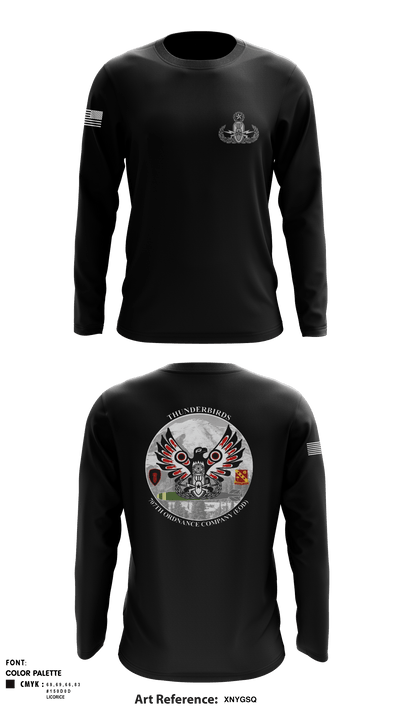 707th OD CO (EOD) 59109694 Long Sleeve Performance Shirt - 2