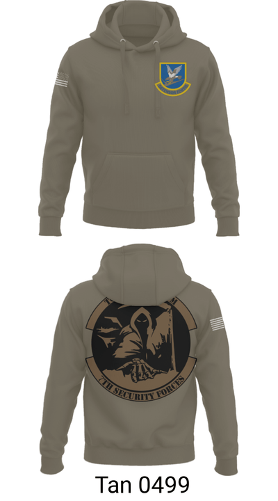 7th Security Forces 36998584 Hoodie - 45