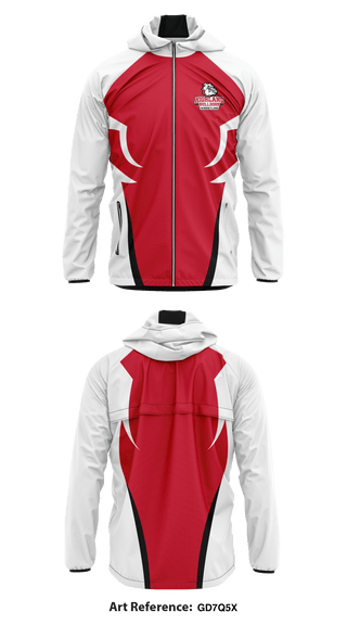 Windbreaker, Highland High School Wrestling, Wrestling, Teamtime, Team time, sublimation, custom sports apparel, team uniforms, spirit wear, spiritwear, sports uniforms, custom shirts, team store, custom team store, fundraiser sports, apparel fundraiser