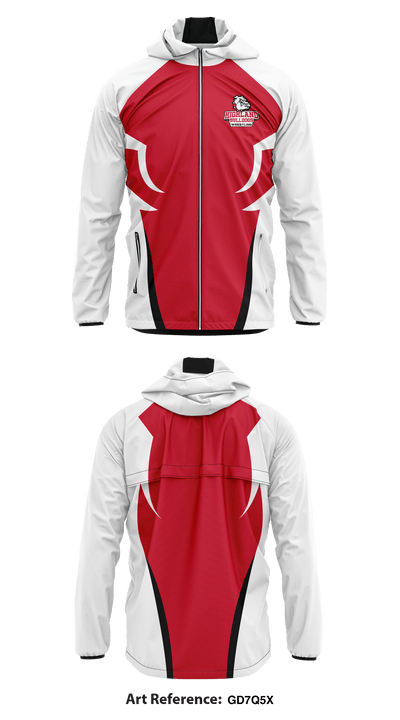 Highland High School Wrestling 67851738 Windbreaker - 1