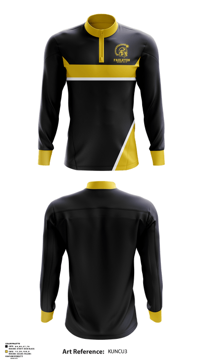Faulkton School 24-2 96248073 Quarter Zip Jacket - 1