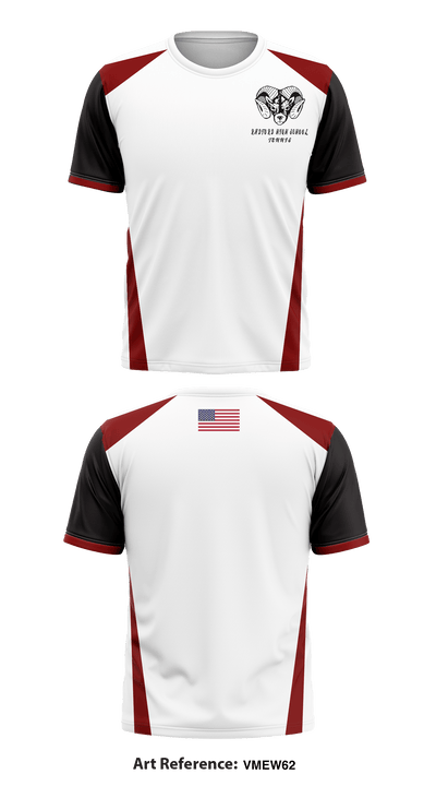 Radford High School Tennis 7351211 Short Sleeve Performance Shirt - 4