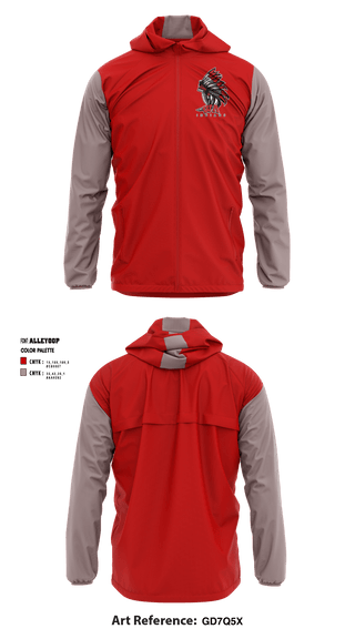 Windbreaker, West Allegheny High School Rugby, Spirit Store, Teamtime, Team time, sublimation, custom sports apparel, team uniforms, spirit wear, spiritwear, sports uniforms, custom shirts, team store, custom team store, fundraiser sports, apparel fundraiser