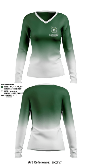 Women's Long Sleeve Vneck Shirt, Belhaven University Tennis, Tennis, Teamtime, Team time, sublimation, custom sports apparel, team uniforms, spirit wear, spiritwear, sports uniforms, custom shirts, team store, custom team store, fundraiser sports, apparel fundraiser