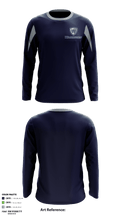 Watersprings School High School Football 80998011 Long Sleeve Performance Shirt - 1