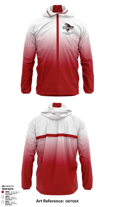 Philadelphia High School Tennis 70966152 Windbreaker - 1