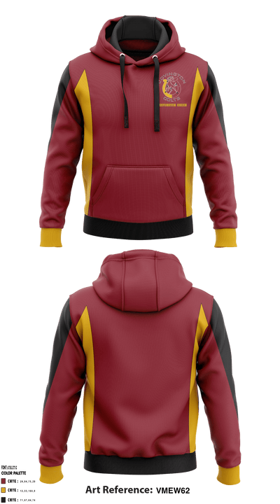 Covington Middle School Cheer 37381303 Hoodie - 1
