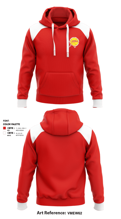  AYSA of North Park Girls Softball 86893425 Hoodie - 1
