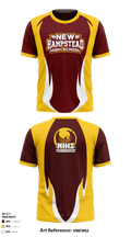 New Hampstead High School Cheer 16755023 Short Sleeve Performance Shirt - 1