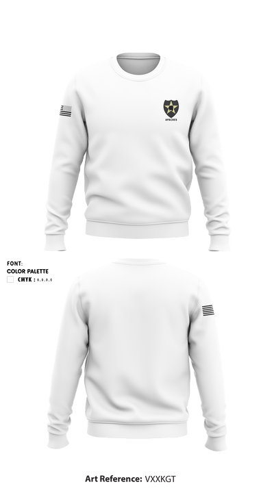 Apaches 2801313 Crew Neck Sweatshirt - 1