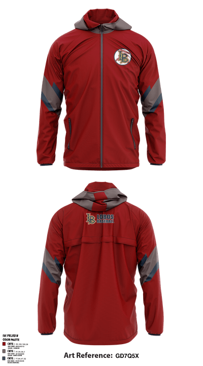 Texas Premier Baseball 31949268 Windbreaker - 1