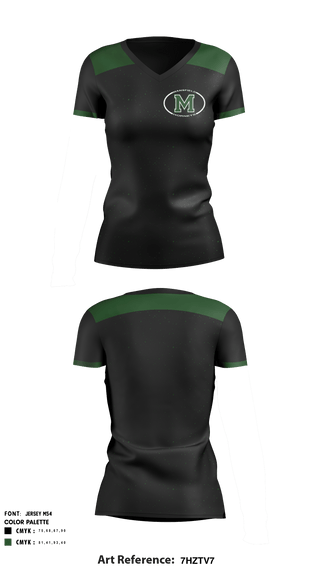 Women's Short Sleeve Vneck Shirt, Mansfield High School Basketball, Women's Basketball, Teamtime, Team time, sublimation, custom sports apparel, team uniforms, spirit wear, spiritwear, sports uniforms, custom shirts, team store, custom team store, fundraiser sports, apparel fundraiser