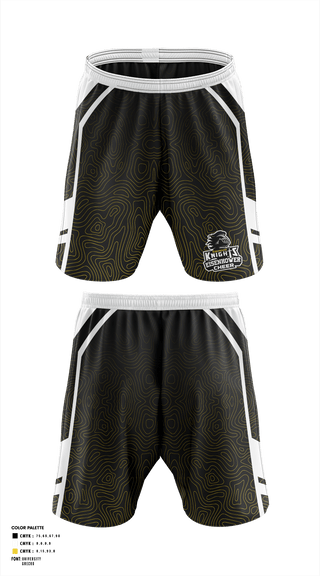 Athletic Shorts With Pockets, Eisenhower Middle School Cheer, School Spirit Store, Teamtime, Team time, sublimation, custom sports apparel, team uniforms, spirit wear, spiritwear, sports uniforms, custom shirts, team store, custom team store, fundraiser sports, apparel fundraiser