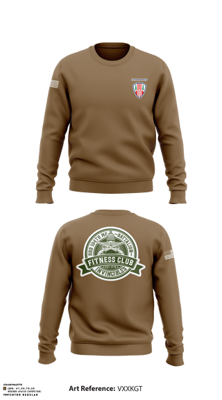 Crew Neck Sweatshirt, , National Guard, Teamtime, Team time, sublimation, custom sports apparel, team uniforms, spirit wear, spiritwear, sports uniforms, custom shirts, team store, custom team store, fundraiser sports, apparel fundraiser