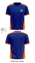 Delhi Minor Baseball Association 93957049 Short Sleeve Performance Shirt - 1