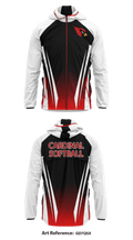 Pompton Lakes Cardinals 60485649 Windbreaker - 3