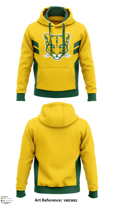 Blackhawk High School Wrestling 62012380 Hoodie - 1