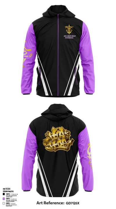Del Mar Gold 26772335 Windbreaker - 1