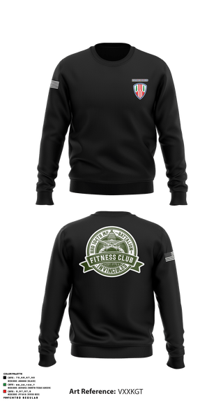 Crew Neck Sweatshirt, , National Guard, Teamtime, Team time, sublimation, custom sports apparel, team uniforms, spirit wear, spiritwear, sports uniforms, custom shirts, team store, custom team store, fundraiser sports, apparel fundraiser