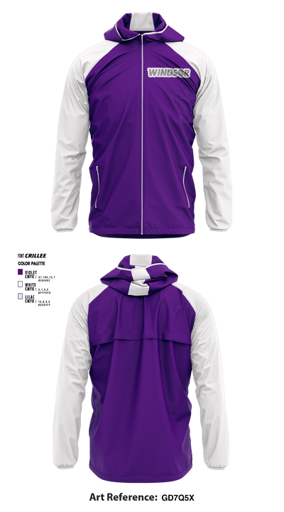 Windsor senior's 28056599 Windbreaker - 1