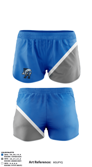Track Shorts, Dana Hills Dolphins, Spirit Store, Teamtime, Team time, sublimation, custom sports apparel, team uniforms, spirit wear, spiritwear, sports uniforms, custom shirts, team store, custom team store, fundraiser sports, apparel fundraiser