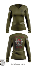 3/977 MP CO 21732710 Women's Long Sleeve V-neck Shirt - 1