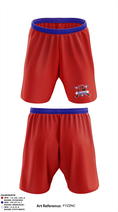 Rc Little League 82373925 Athletic Shorts With Pockets - 1