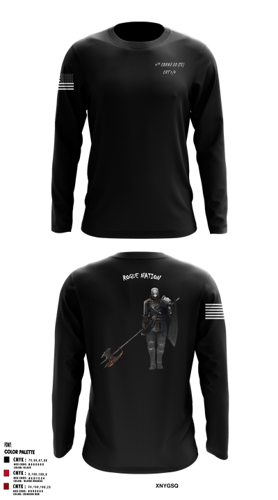 Rogue Nation 3308114 Long Sleeve Performance Shirt - 1