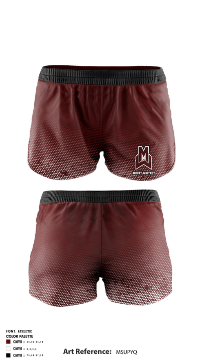 Mount Whitney High School Water Polo 14311413 Women's Shorts - 1