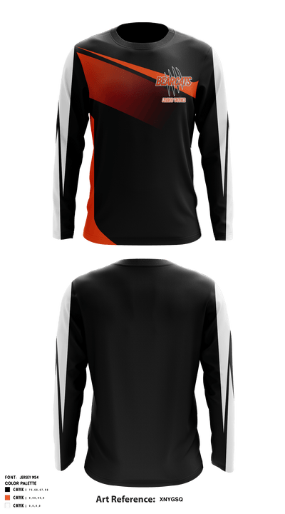 Aledo Youth Football And Cheer 30183246 Long Sleeve Performance Shirt - 1