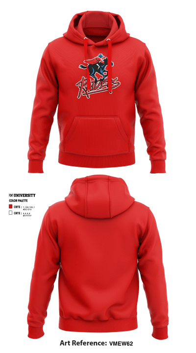 Southwest High School Softball 98299918 Hoodie - 1