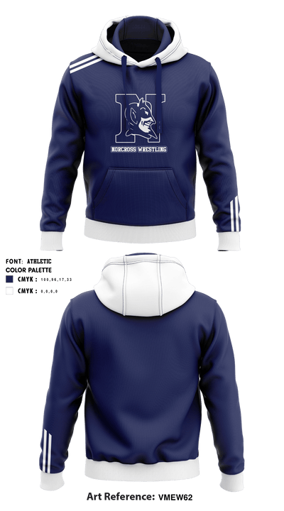 Norcross High School Wrestling 64880600 Hoodie - 2