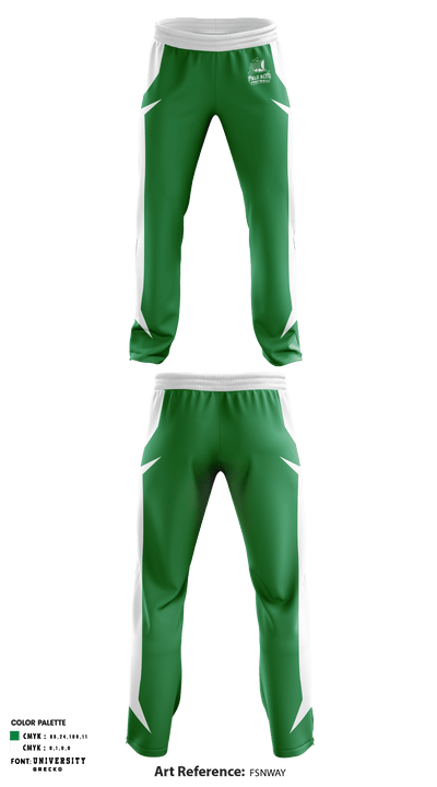 Palo Alto High School Football 74220042 Sweatpants - 1