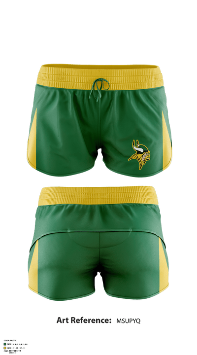 Langley High School Cheer 53056904 Track Shorts - 1