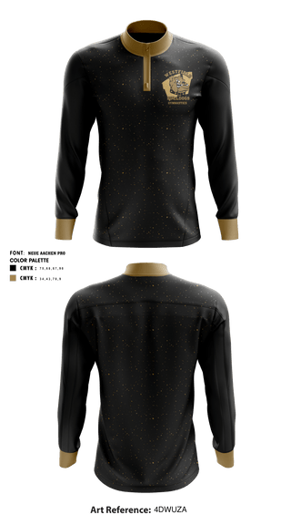 Quarter Zip Jacket, Westfield Gymnastics, School Spirit Store, Teamtime, Team time, sublimation, custom sports apparel, team uniforms, spirit wear, spiritwear, sports uniforms, custom shirts, team store, custom team store, fundraiser sports, apparel fundraiser