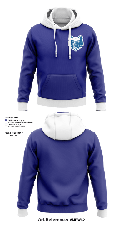 Kellogg Community College Basketball 22163643 Hoodie - 1