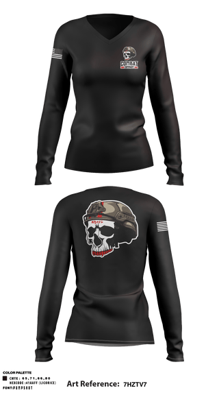 Women's Long Sleeve Vneck Shirt, , , Teamtime, Team time, sublimation, custom sports apparel, team uniforms, spirit wear, spiritwear, sports uniforms, custom shirts, team store, custom team store, fundraiser sports, apparel fundraiser