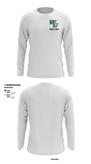 Long Sleeve Performance Shirt, Wilmington University Track, Track & Field, Teamtime, Team time, sublimation, custom sports apparel, team uniforms, spirit wear, spiritwear, sports uniforms, custom shirts, team store, custom team store, fundraiser sports, apparel fundraiser