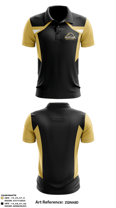 Jupiter Tequesta Athletic Association 16187605 Short Sleeve Performance Polo - 2