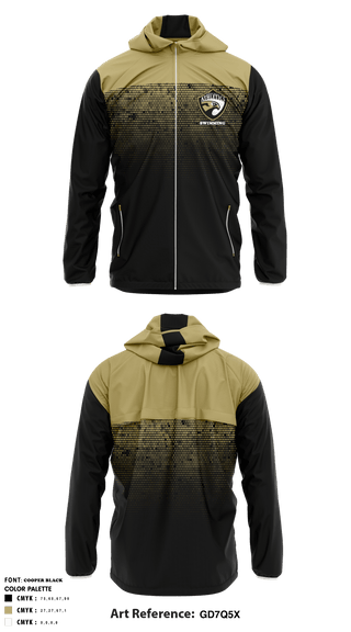 Windbreaker, Arroyo Valley High School Swimming, School Spirit Store, Teamtime, Team time, sublimation, custom sports apparel, team uniforms, spirit wear, spiritwear, sports uniforms, custom shirts, team store, custom team store, fundraiser sports, apparel fundraiser