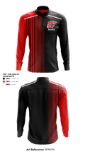 Wagner High School Basketball 96367479 Quarter Zip Jacket - 1