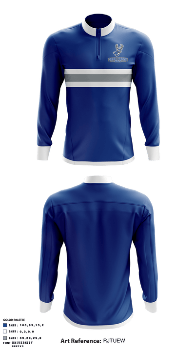 Deer Creek High School Golf 28128572 Quarter Zip Jacket - 1