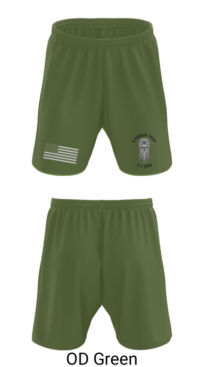 Berserker Troop, 3-3 SFAB 5566822 Athletic Shorts With Pockets - 30