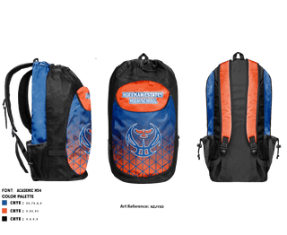 Gear Bag, Hoffman Estates High School Basketball, Men's Basketball, Teamtime, Team time, sublimation, custom sports apparel, team uniforms, spirit wear, spiritwear, sports uniforms, custom shirts, team store, custom team store, fundraiser sports, apparel fundraiser