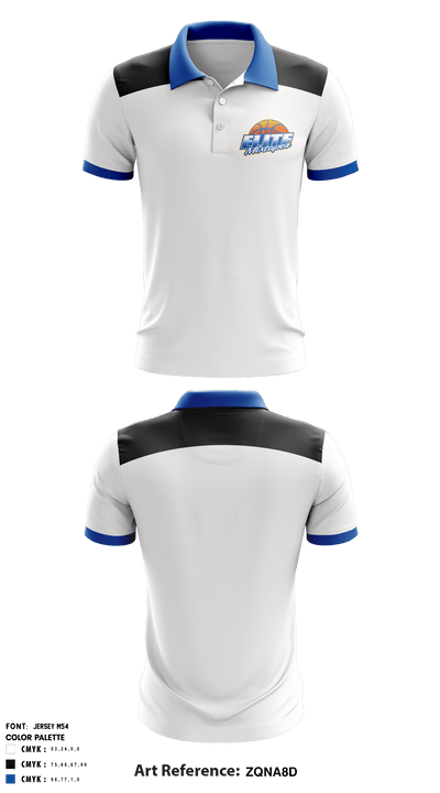 Elite Mixtapes 2824845 Short Sleeve Performance Polo - 2