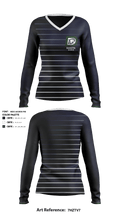 Dakota High School Dance 87256023 Women's Long Sleeve V-neck Shirt - 1