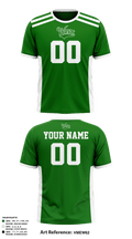 Long Branch Green Wave 8624589 Short Sleeve Performance Shirt - 1