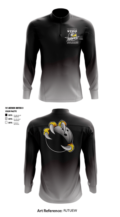 Volcano Vista Hawks 66507820 Quarter Zip Jacket - 3