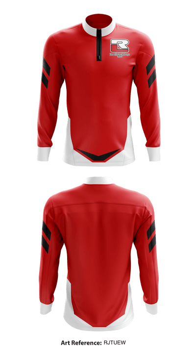 Rend Lake College Golf 97634024 Quarter Zip Jacket - 1